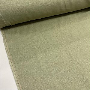 Cambraia de Linho Verde Oliva