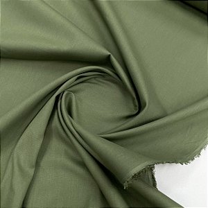 Tricoline Lisa Verde Militar