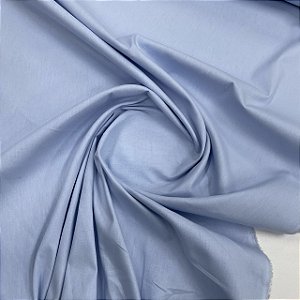 Tricoline Lisa Azul Bebê