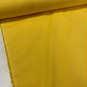 Tricoline Lisa Amarelo Brasil