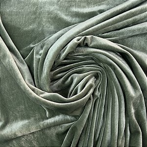 Veludo Spandex Verde Menta