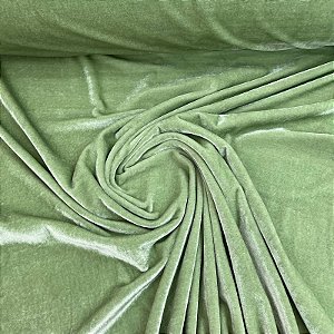 Veludo Spandex Verde Menta