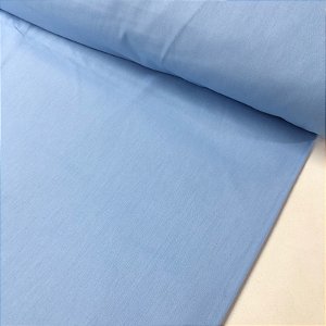 Percal Liso 180 Fios Azul Bebê