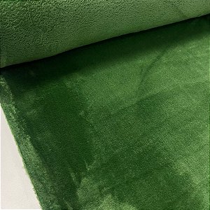 Fleece Liso Verde Bandeira
