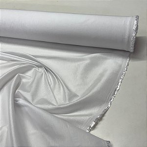 Tafetá Poliamida com Elastano Branco