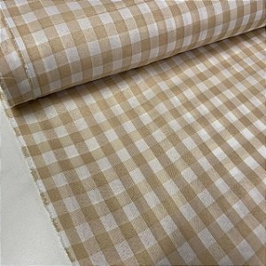 Xadrezinho De Poliéster N3 Bege