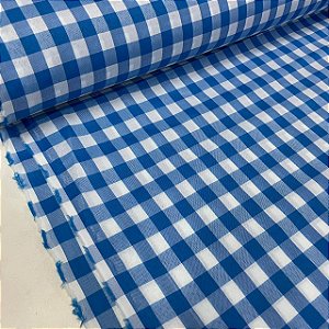 Xadrezinho De Poliéster N3 Turquesa