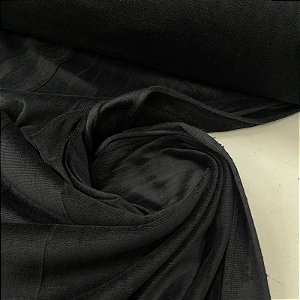 Malha Plush Preta