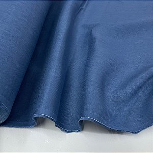 Linho Puro Azul Jeans