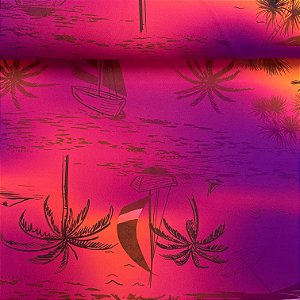 Suplex Estampado Tropical