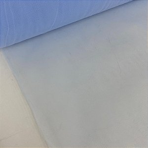 Tule Liso Azul Bebê