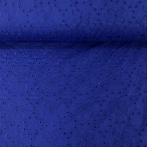 Laise Bordada Azul Trevos