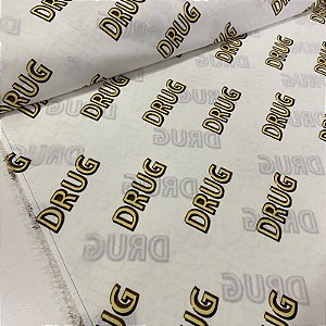 Tecido Promocional Toque de Seda Drug