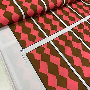 Tecido Promocional Quadriculado Abstrato