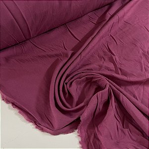 Tecido Promocional Viscose Lisa Marsala