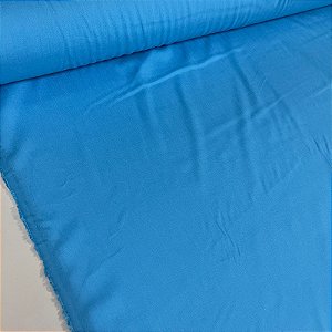 Tecido Promocional Viscolinho Liso Azul Turquesa