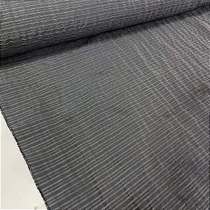 Tecido Promocional Crepe Amassado Listrado