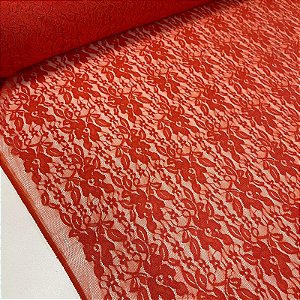 Renda Promocional Com Elastano Laranja