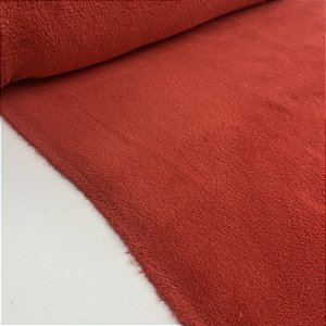 Fleece Liso Vermelho