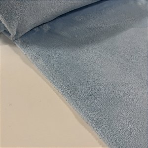 Fleece Liso Azul Bebê