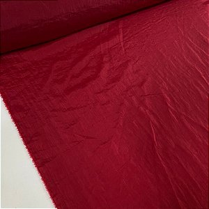 Tecido Promocional Crepe de Poliéster Vermelho