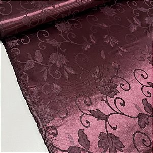 Cetim Brocado 1 Bordô