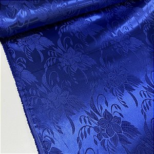 Cetim Brocado 1 Azul Royal