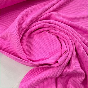 Suplex Texturizado Grosso Poliamida Rosa Chiclete