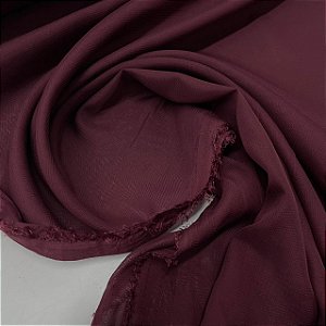 Crepe Chiffon Liso Marsala