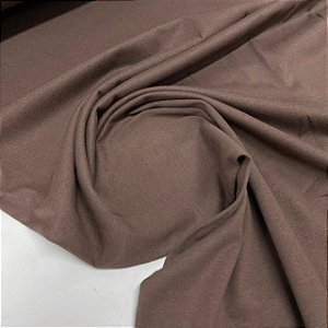 Malha de Algodão Marrom