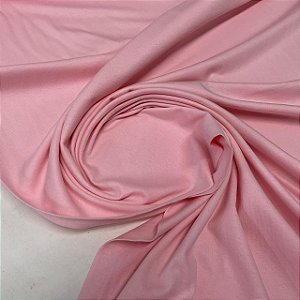 Malha de Algodão Rosa Bebê