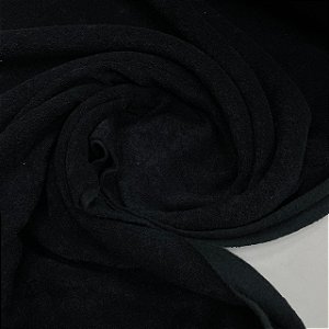 Malha Bouclê Peluciada Preto