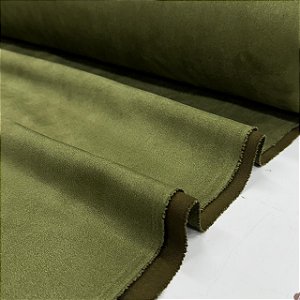 Malha Scuba Suede Verde Floresta