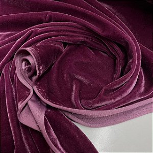 Veludo Spandex Vinho