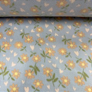 Soft Estampado Floral Delicado Liberty Azul