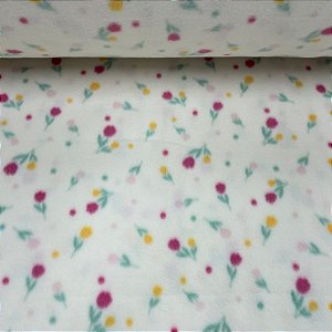Soft Estampado Floral Liberty Fundo Branco