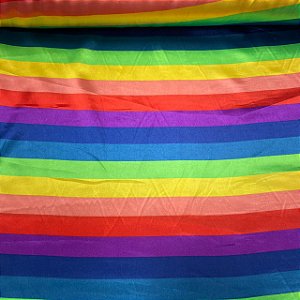 Cetim Estampado Bandeira LGBT