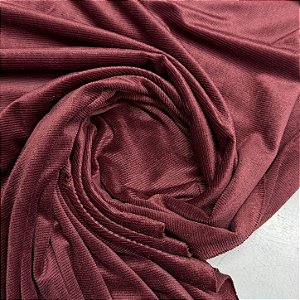 Malha Plush Bordo