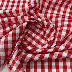 Oxford Xadrez Vermelho Classico