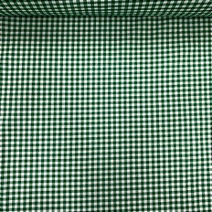 Tricoline Estampada Xadrez Verde