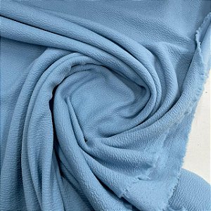 Malha Crepe Liverpool Azul Céu