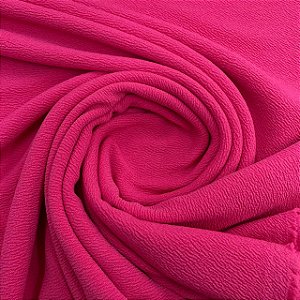 Malha Crepe Liverpool Rosa Maravilha