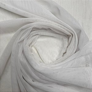 Tule De Malha Off White