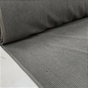 Veludo Cotelê Corduroy Cinza Chumbo