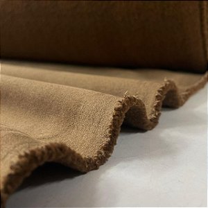 Suede com Sherpa Dublado Café com Leite