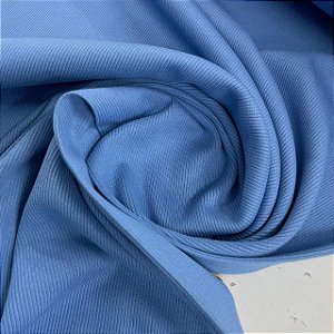 Ribana 2x1 Algodão Pesada 490g/m² Azul Celeste
