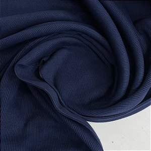 Ribana 2x1 Algodão Pesada 490g/m² Azul Marinho