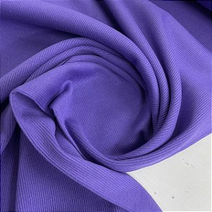 Ribana 2x1 Algodão Pesada 490g/m² Roxo