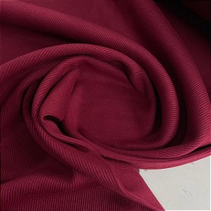 Ribana 2x1 Algodão Pesada 490g/m² Vinho