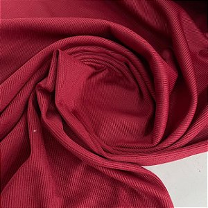 Ribana 2x1 Média PA 370g/m² Vermelho Fraco